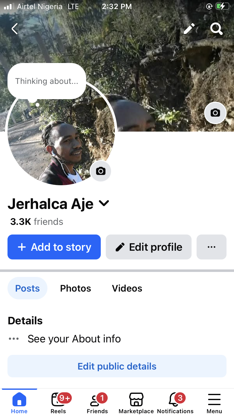 Facebook page 