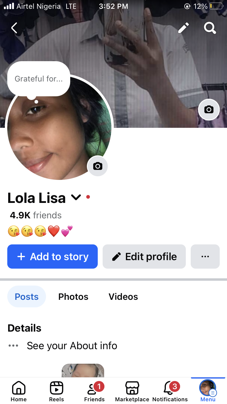 Facebook with switch profile 