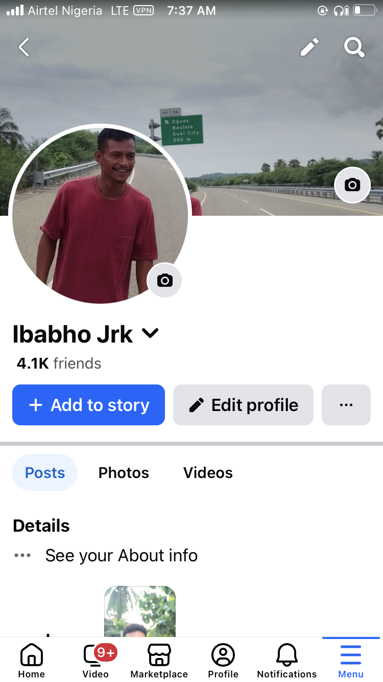Facebook with switch profile 